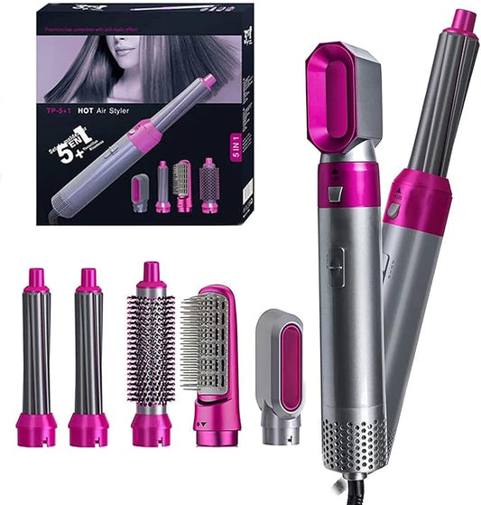 5 in 1 Hair Styler, Hot Air Brush, Airwrap Styler Electric Hair Styler